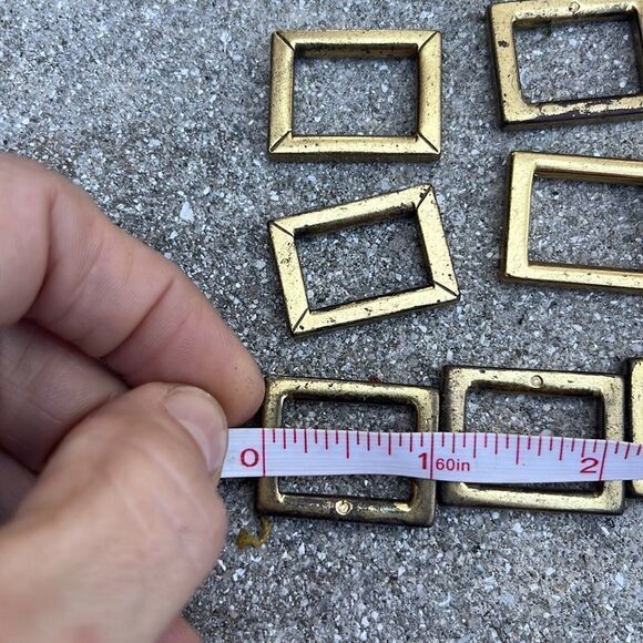 Louis Vuitton Lot of Brass Strap Hardware 12 R3 - Picture 6 of 7